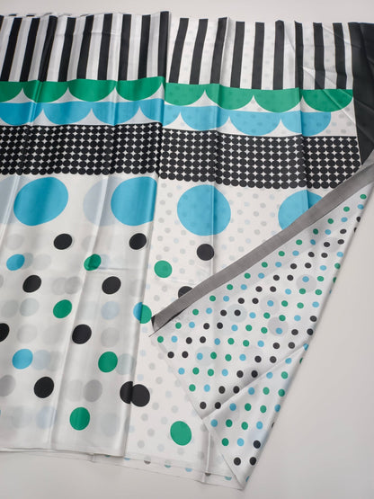 SATIN CREPE SAREE (SPECIAL 20% DISCOUNT) - B S CHANNABASAPPA & SONS