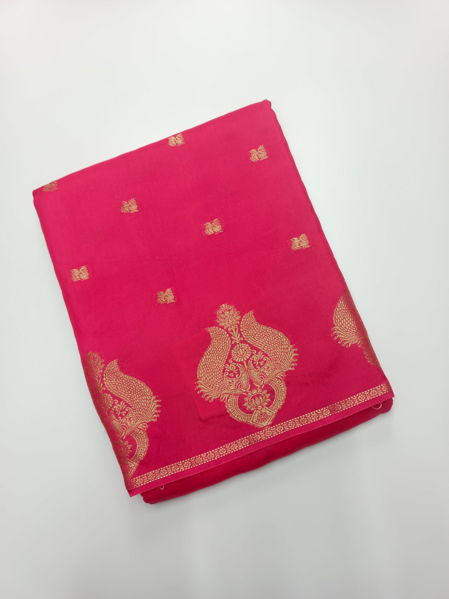 SEMI CREPE SILK SAREE (SPECIAL 20% DISCOUNT) - B S CHANNABASAPPA & SONS