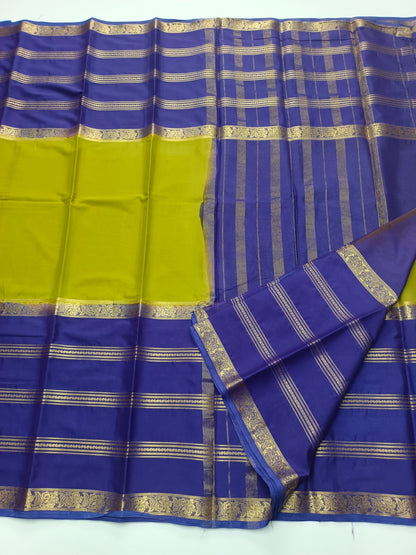 SEMI CREPE SILK SAREE (SPECIAL 20% DISCOUNT) - B S CHANNABASAPPA & SONS