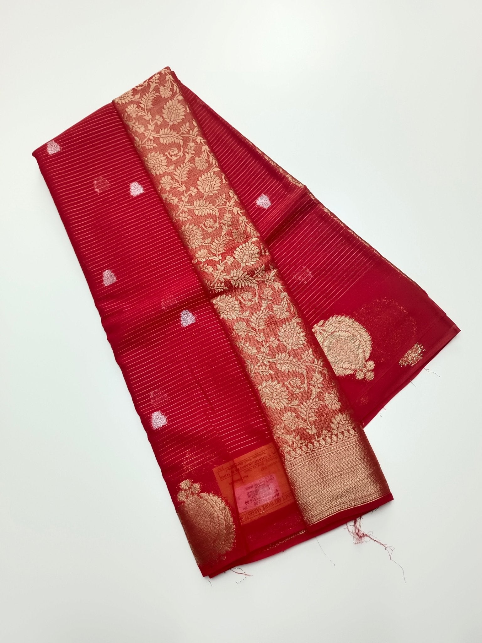 FANCY CHIFFON SAREE (SPECIAL 20% DISCOUNT) - B S CHANNABASAPPA & SONS