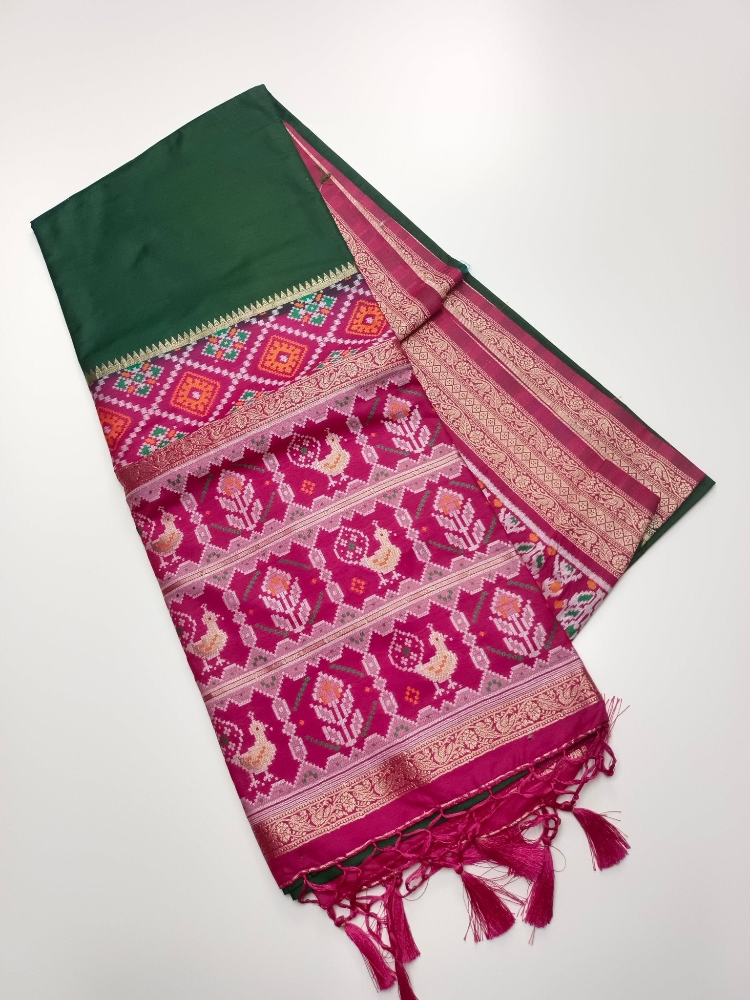 FANCY ART WORK SAREE (SPECIAL 30% DISCOUNT) - B S CHANNABASAPPA & SONS