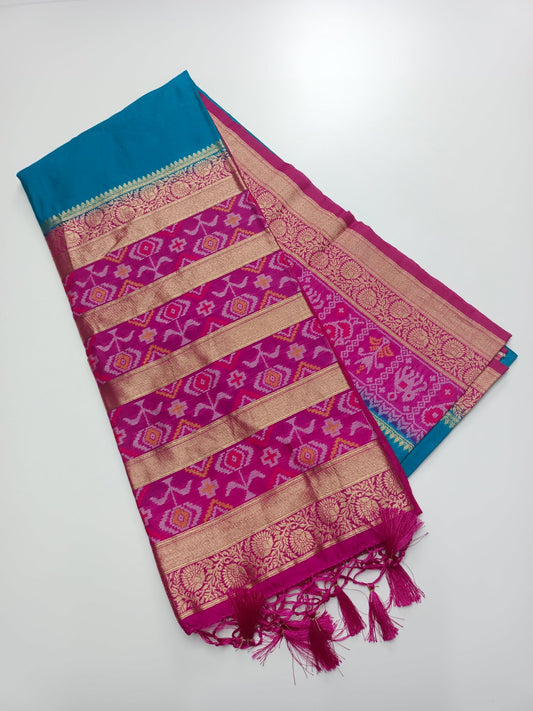 FANCY ART WORK SAREE (SPECIAL 30% DISCOUNT) - B S CHANNABASAPPA & SONS