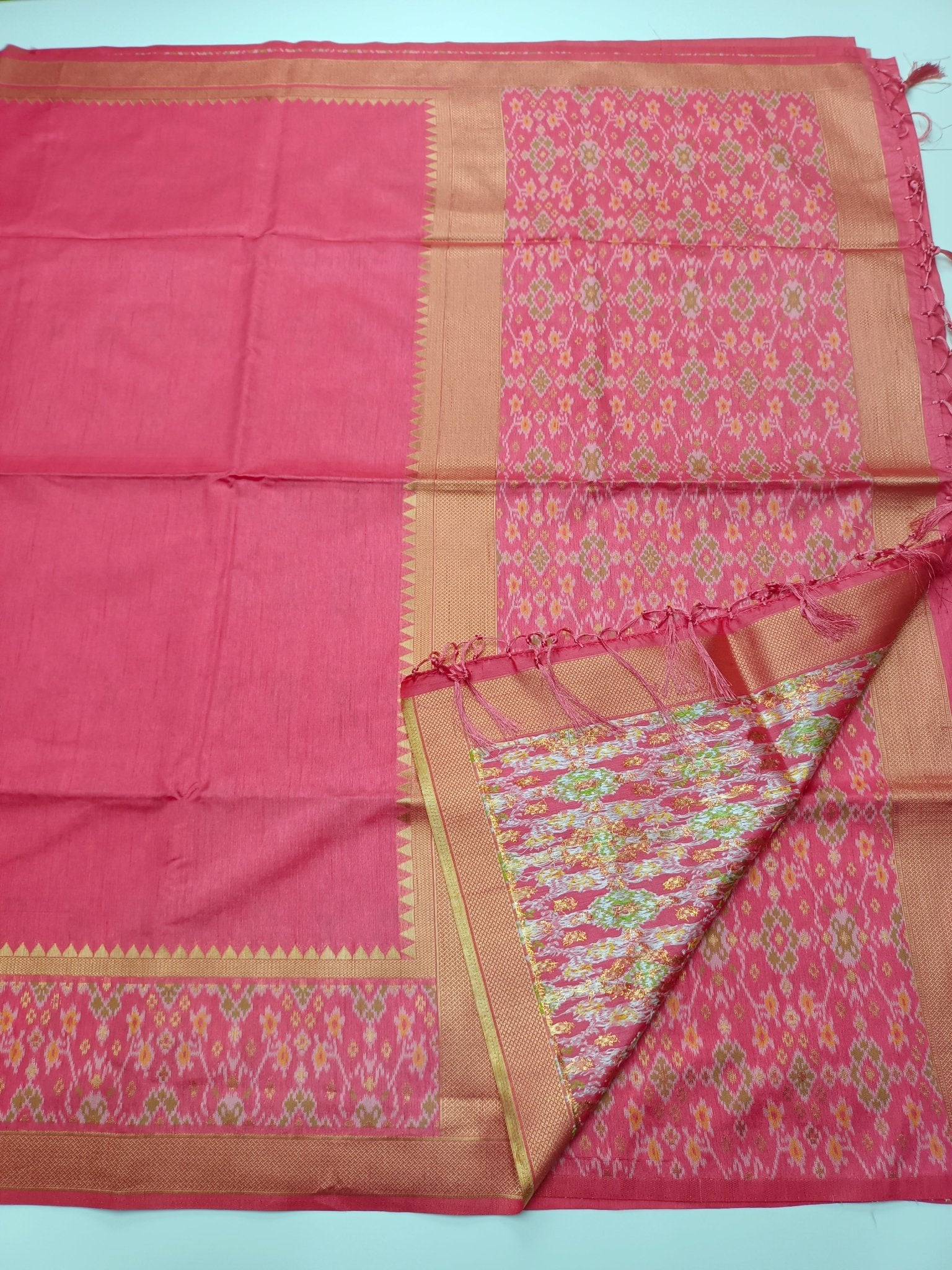 FANCY ART WORK SAREE (SPECIAL 30% DISCOUNT) - B S CHANNABASAPPA & SONS