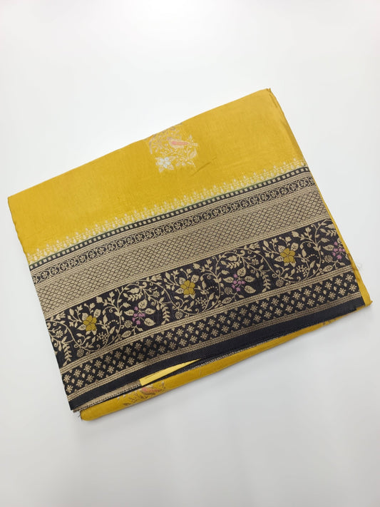 SEMI CREPE SILK SAREE (SPECIAL 20% DISCOUNT) - B S CHANNABASAPPA & SONS