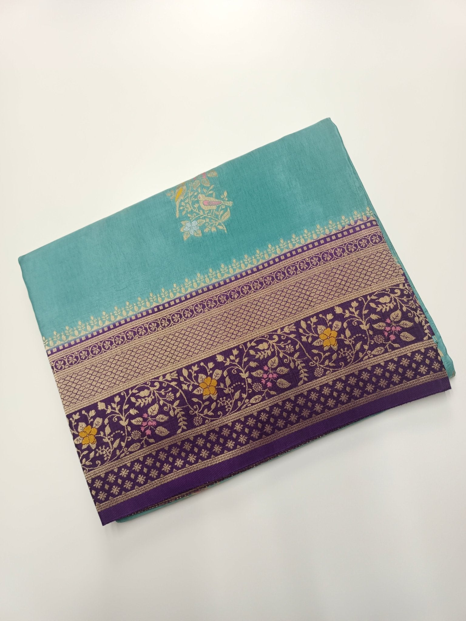 SEMI CREPE SILK SAREE (SPECIAL 20% DISCOUNT) - B S CHANNABASAPPA & SONS