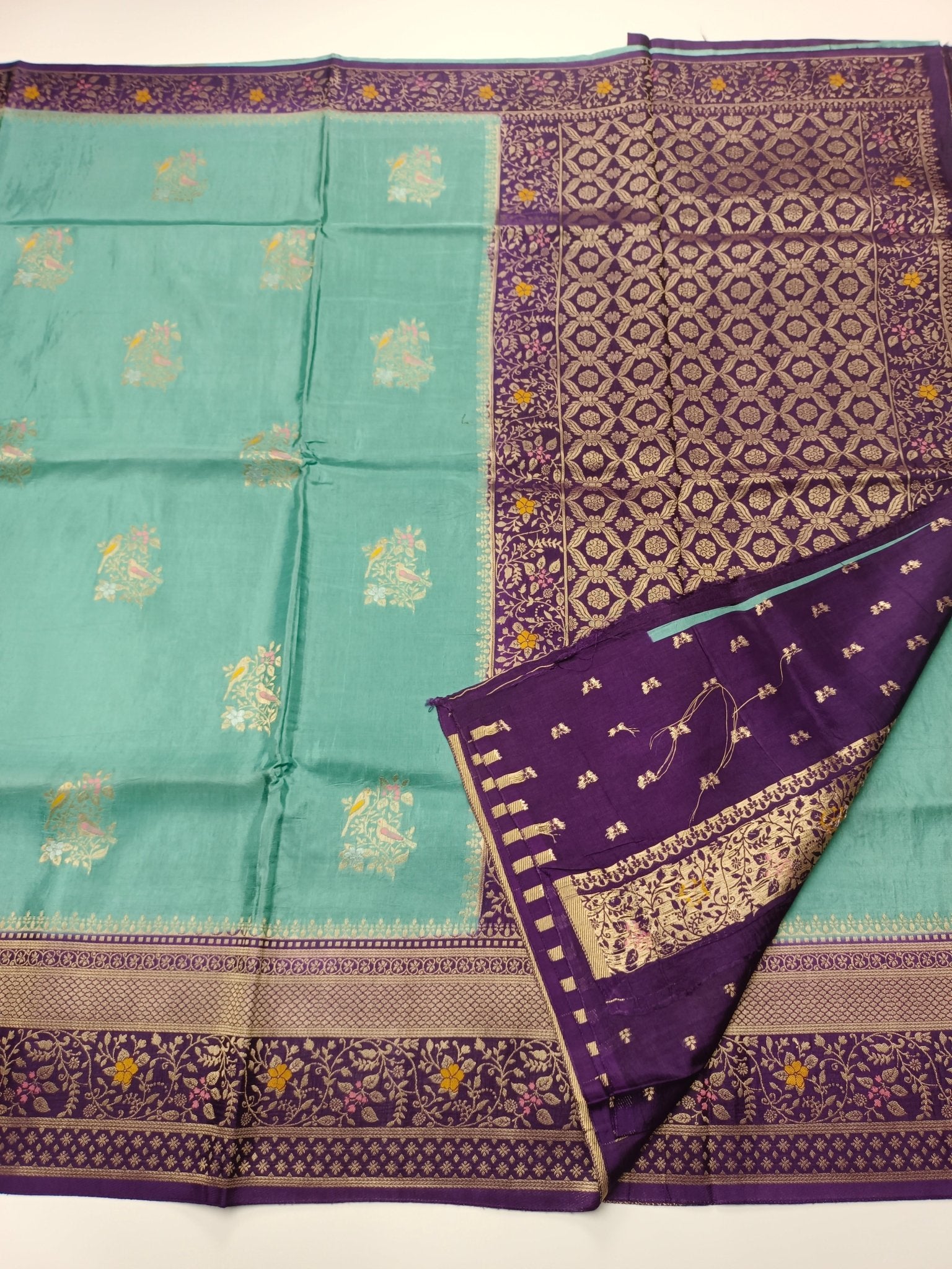 SEMI CREPE SILK SAREE (SPECIAL 20% DISCOUNT) - B S CHANNABASAPPA & SONS