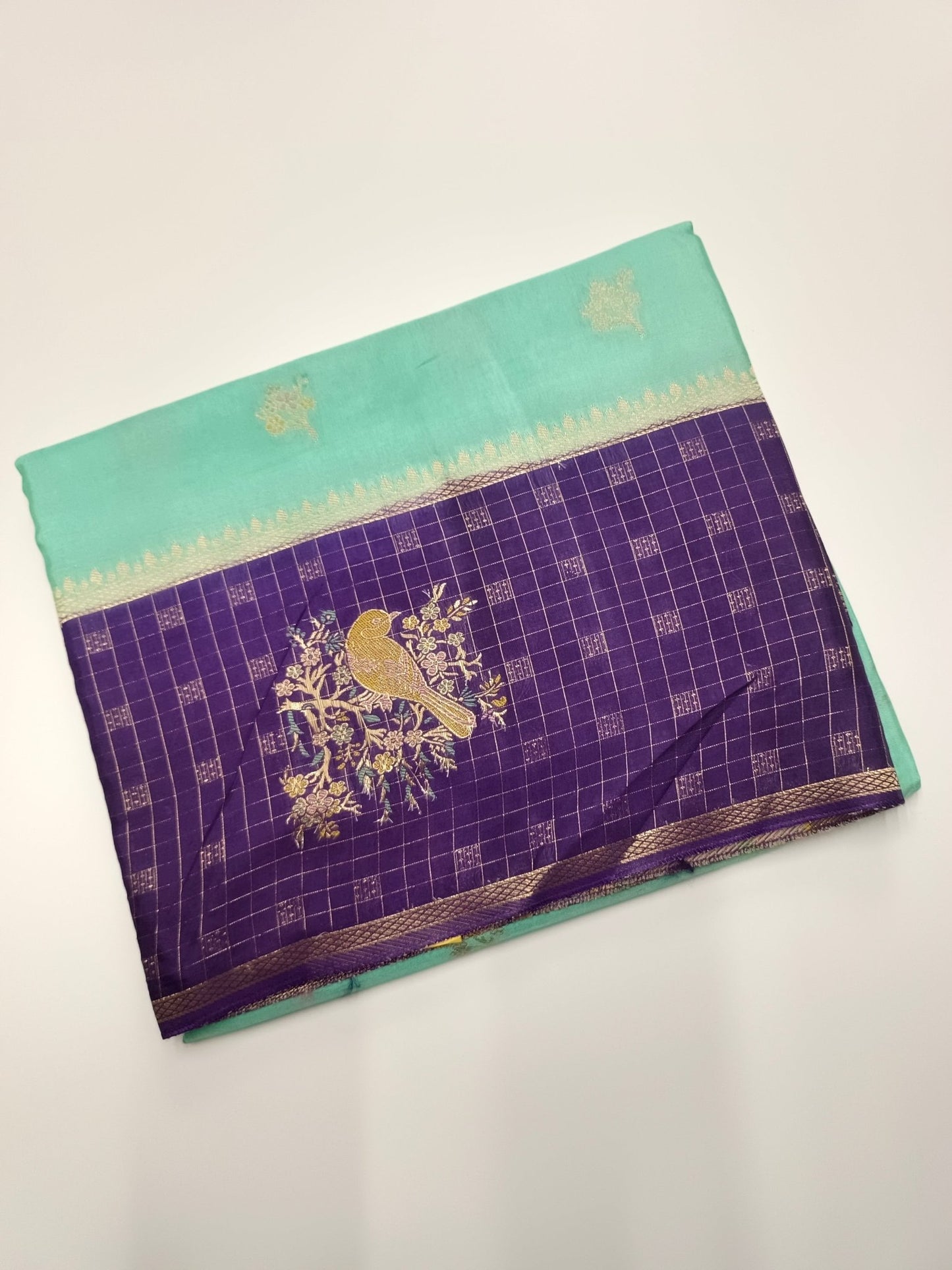 SEMI CREPE SILK SAREE (SPECIAL 20% DISCOUNT) - B S CHANNABASAPPA & SONS