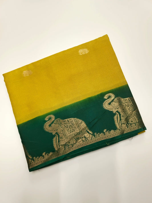 SEMI CREPE SILK SAREE (SPECIAL 20% DISCOUNT) - B S CHANNABASAPPA & SONS