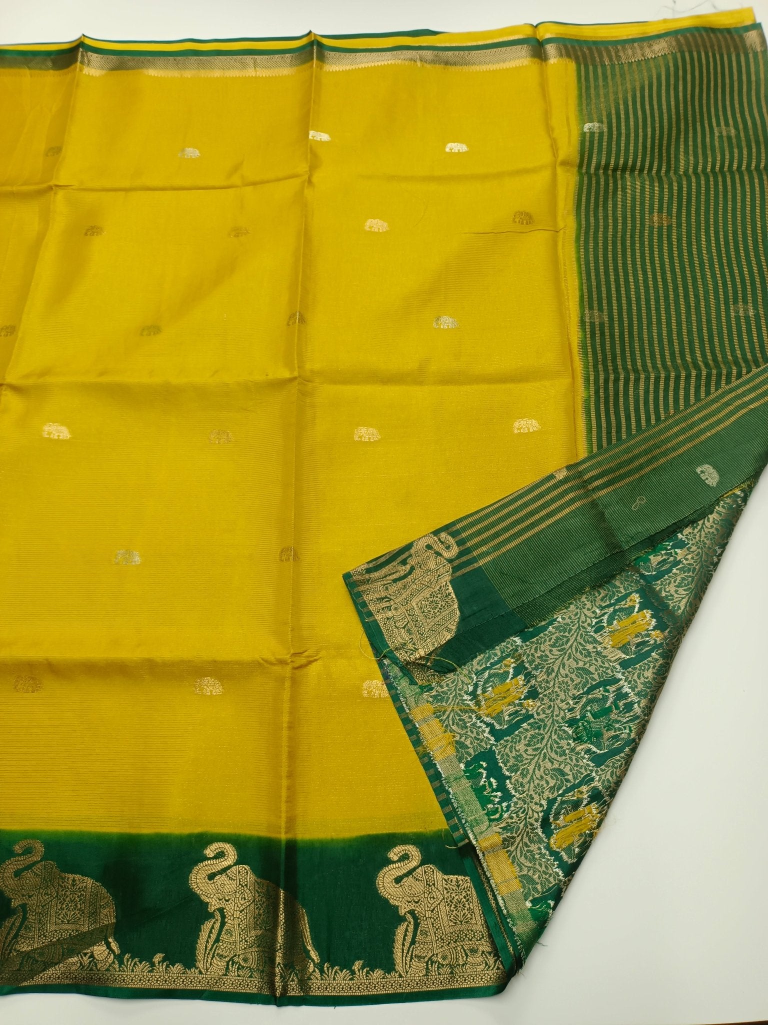 SEMI CREPE SILK SAREE (SPECIAL 20% DISCOUNT) - B S CHANNABASAPPA & SONS