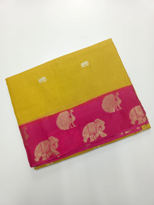 SEMI CREPE SILK SAREE (SPECIAL 20% DISCOUNT) - B S CHANNABASAPPA & SONS