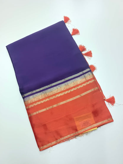 SEMI CREPE SILK SAREE (SPECIAL 20% DISCOUNT) - B S CHANNABASAPPA & SONS
