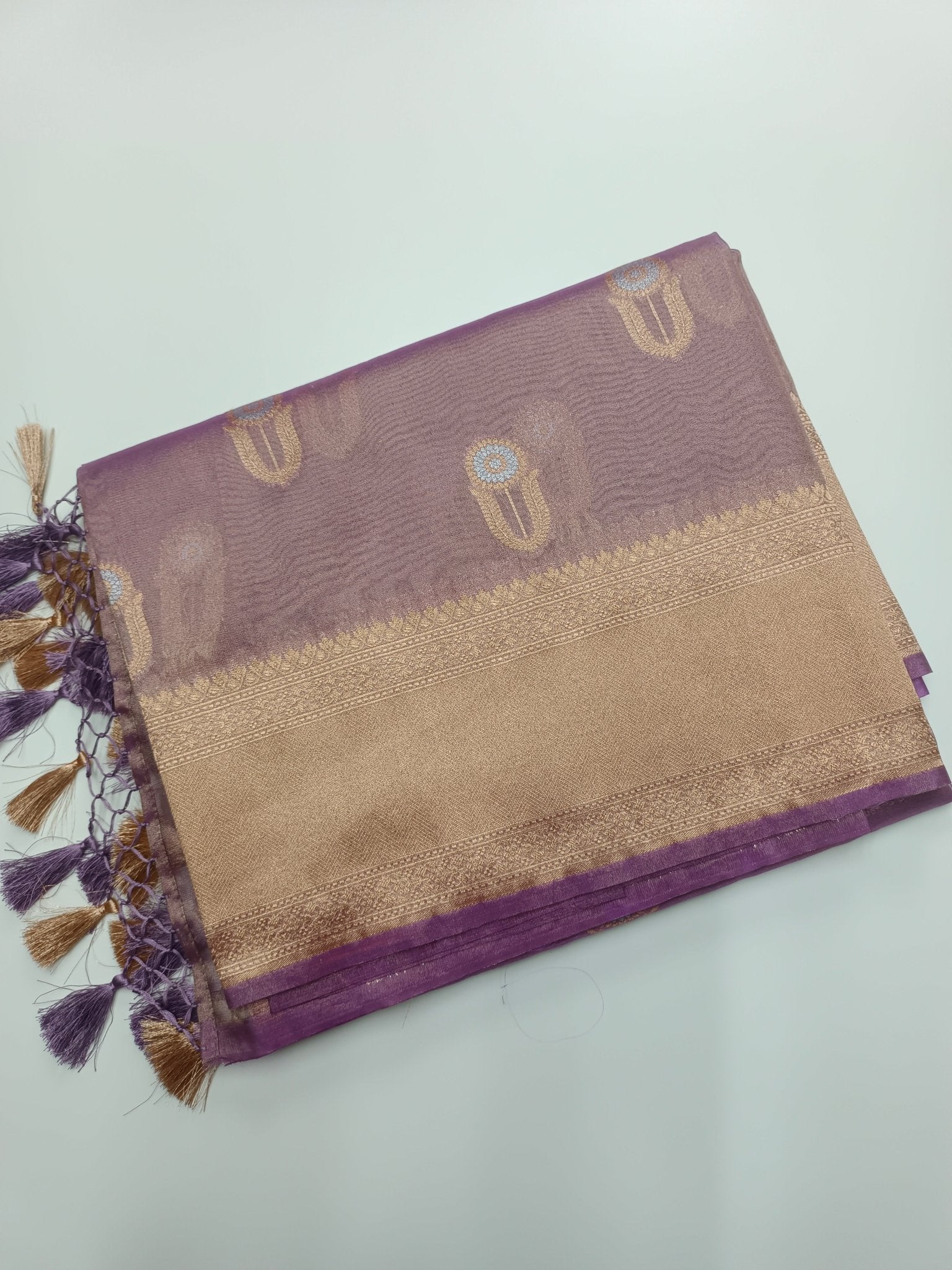 SEMI CREPE SILK SAREE (SPECIAL 20% DISCOUNT) - B S CHANNABASAPPA & SONS