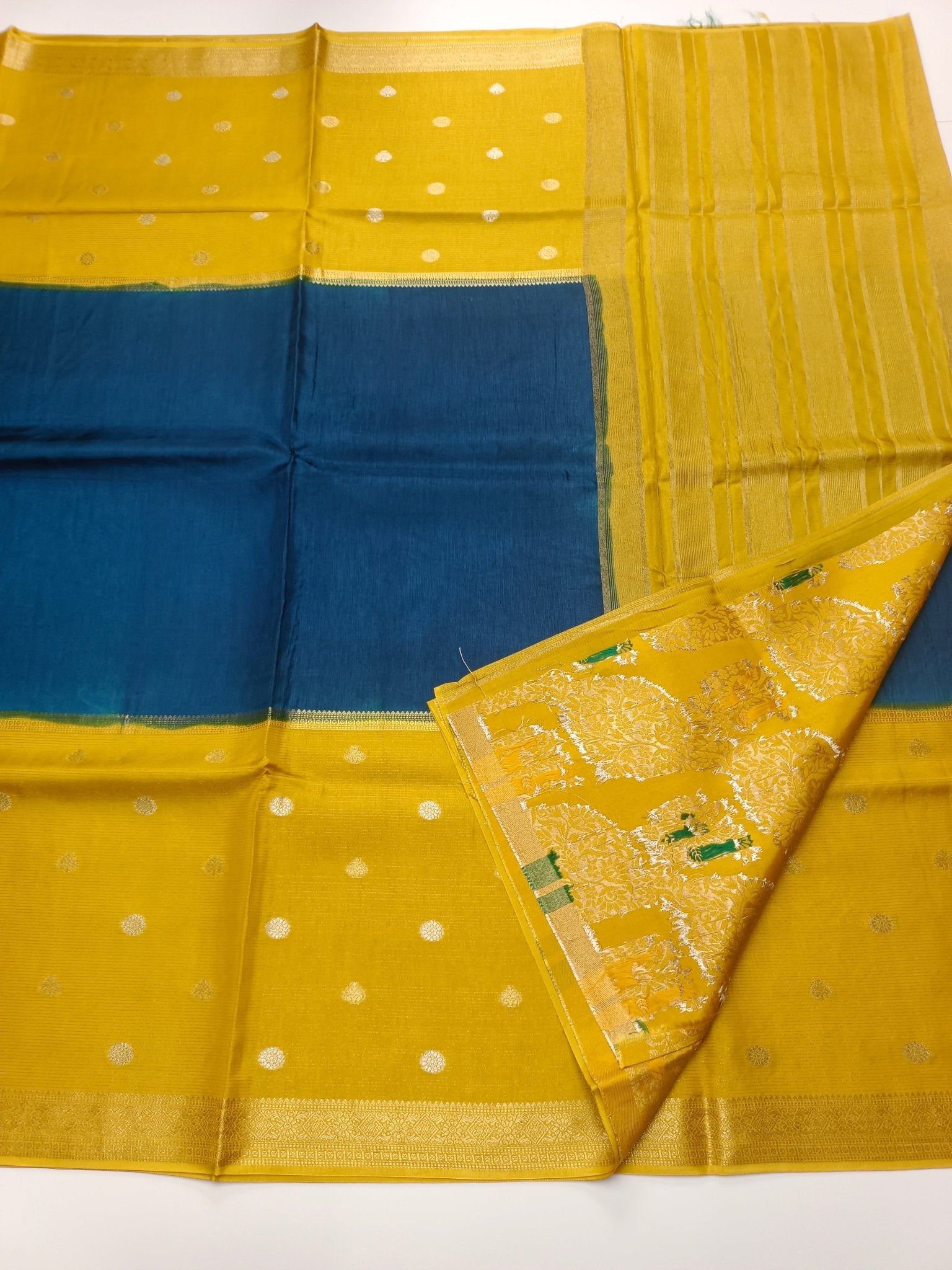 SEMI CREPE SILK SAREE (SPECIAL 20% DISCOUNT) - B S CHANNABASAPPA & SONS