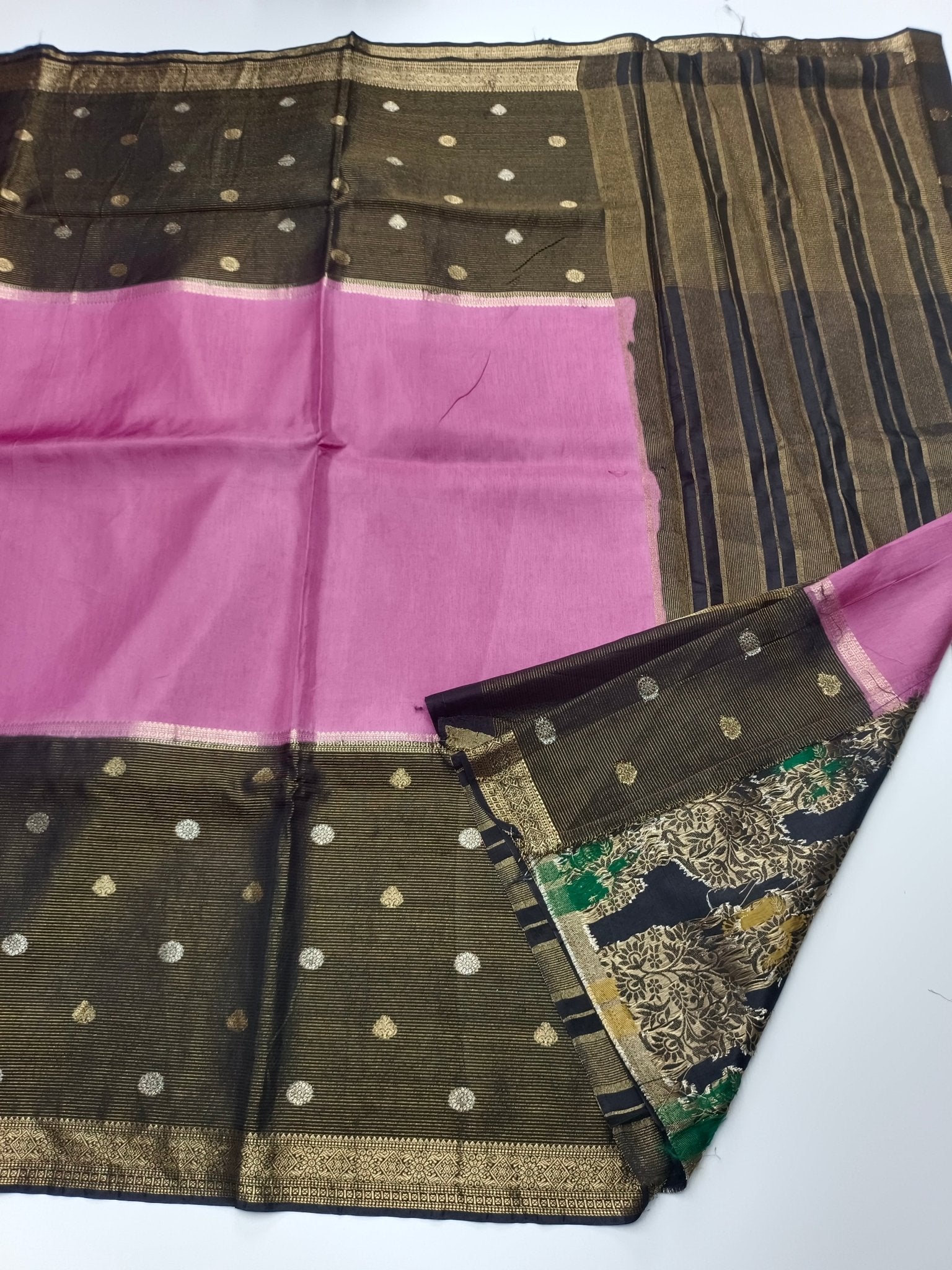 SEMI CREPE SILK SAREE (SPECIAL 20% DISCOUNT) - B S CHANNABASAPPA & SONS