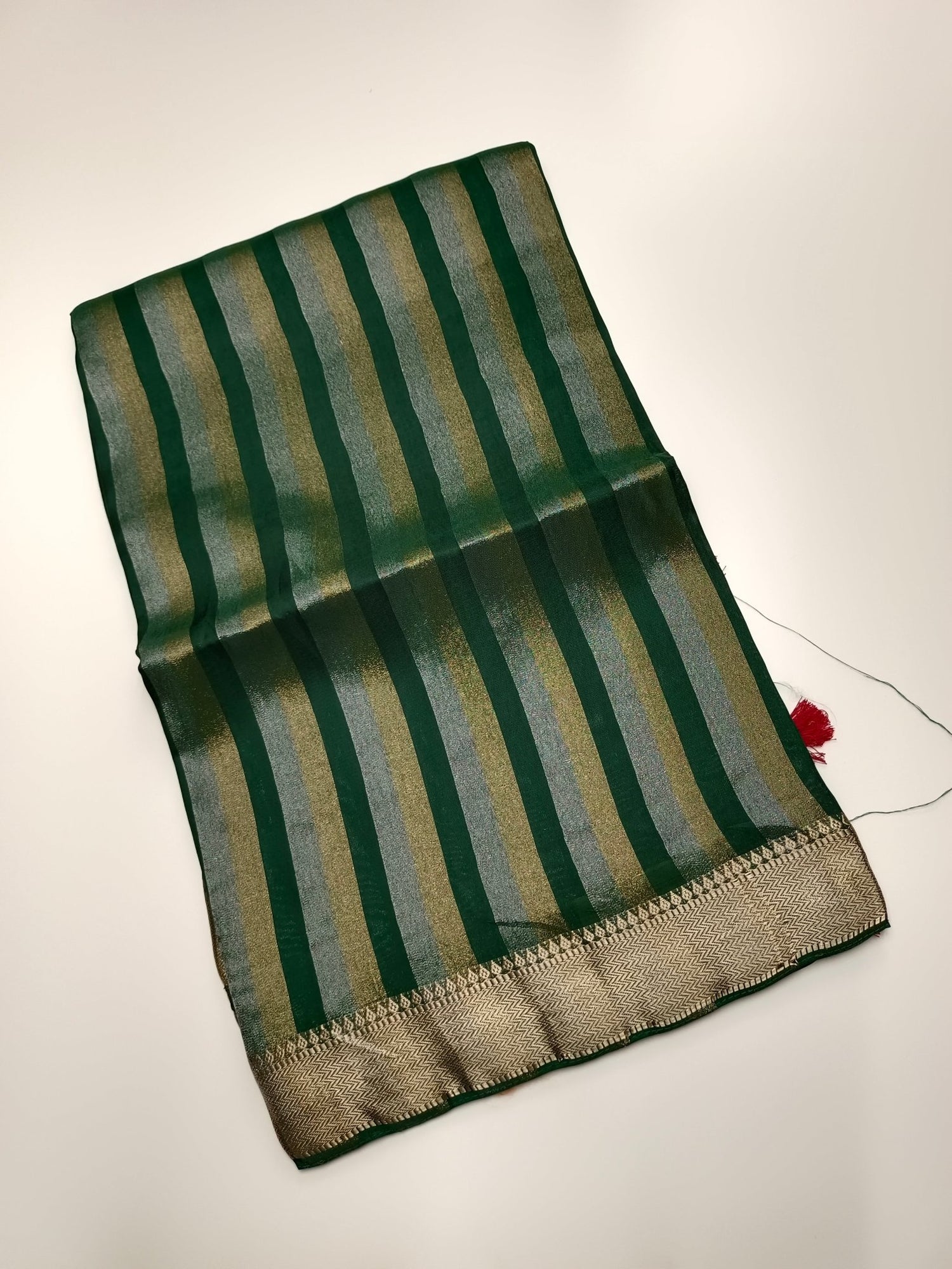 FANCY ORGANZA SAREE (SPECIAL 20% DISCOUNT) - B S CHANNABASAPPA & SONS