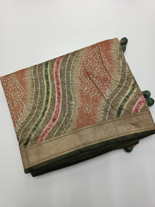 FANCY PATOLA DOLA SILK SAREE (SPECIAL 20% DISCOUNT) - B S CHANNABASAPPA & SONS