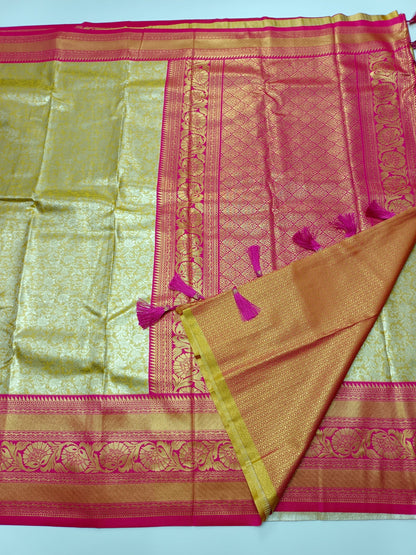 FANCY BROCADE SAREE (SPECIAL 20% DISCOUNT) - B S CHANNABASAPPA & SONS