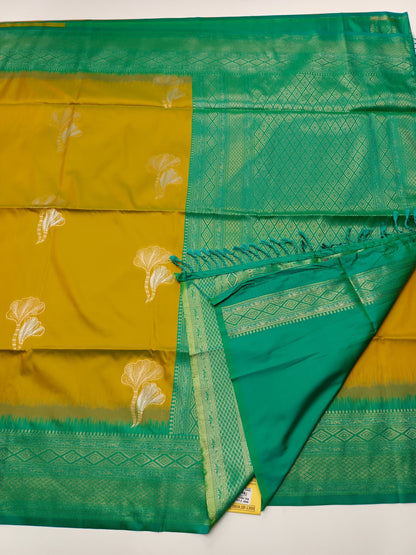 FANCY SOFT SILK SAREE (SPECIAL 20% DISCOUNT) - B S CHANNABASAPPA & SONS
