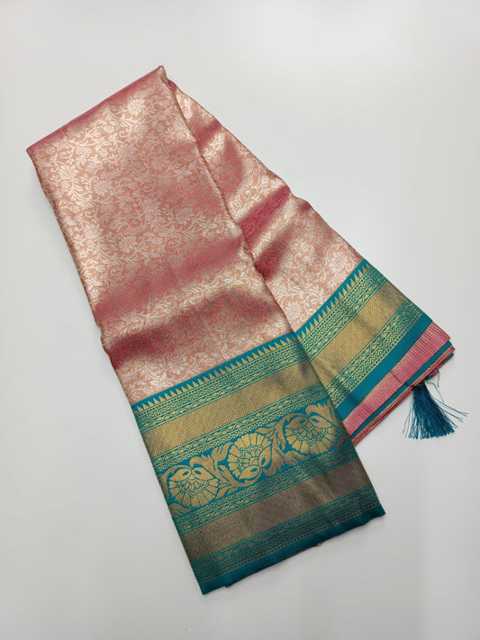 FANCY BROCADE SAREE (SPECIAL 20% DISCOUNT) - B S CHANNABASAPPA & SONS