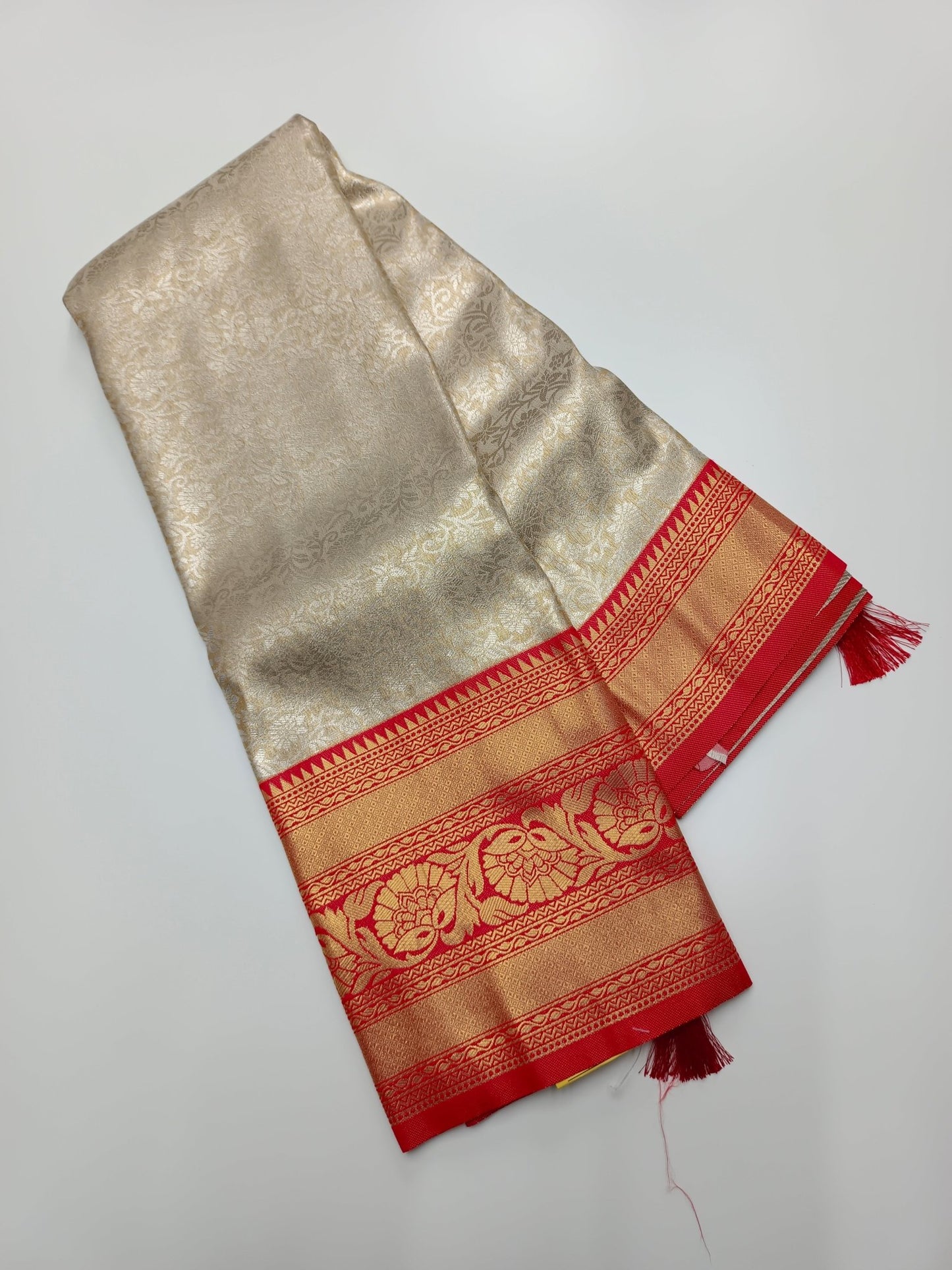 FANCY BROCADE SAREE (SPECIAL 20% DISCOUNT) - B S CHANNABASAPPA & SONS