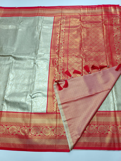 FANCY BROCADE SAREE (SPECIAL 20% DISCOUNT) - B S CHANNABASAPPA & SONS