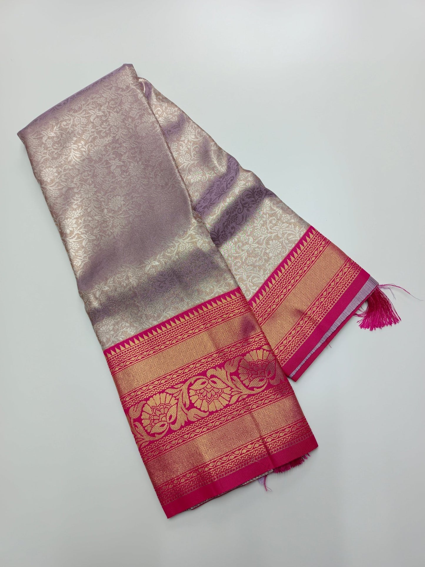 FANCY BROCADE SAREE (SPECIAL 20% DISCOUNT) - B S CHANNABASAPPA & SONS