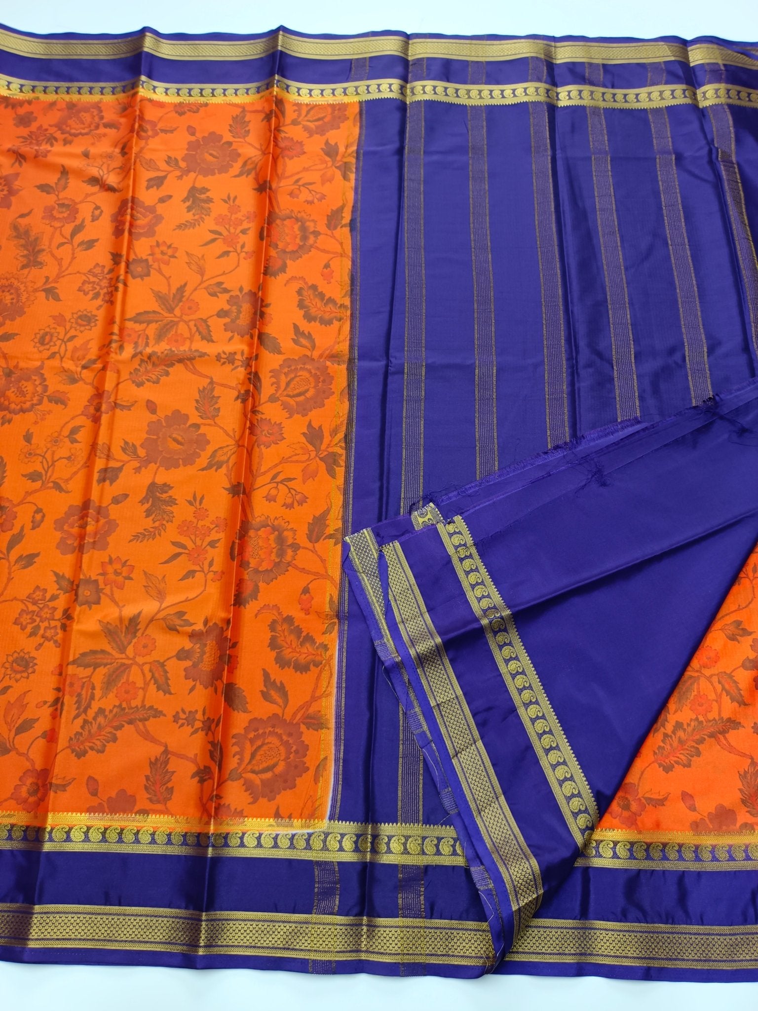 FANCY SOFT SILK SAREE (SPECIAL 20% DISCOUNT) - B S CHANNABASAPPA & SONS