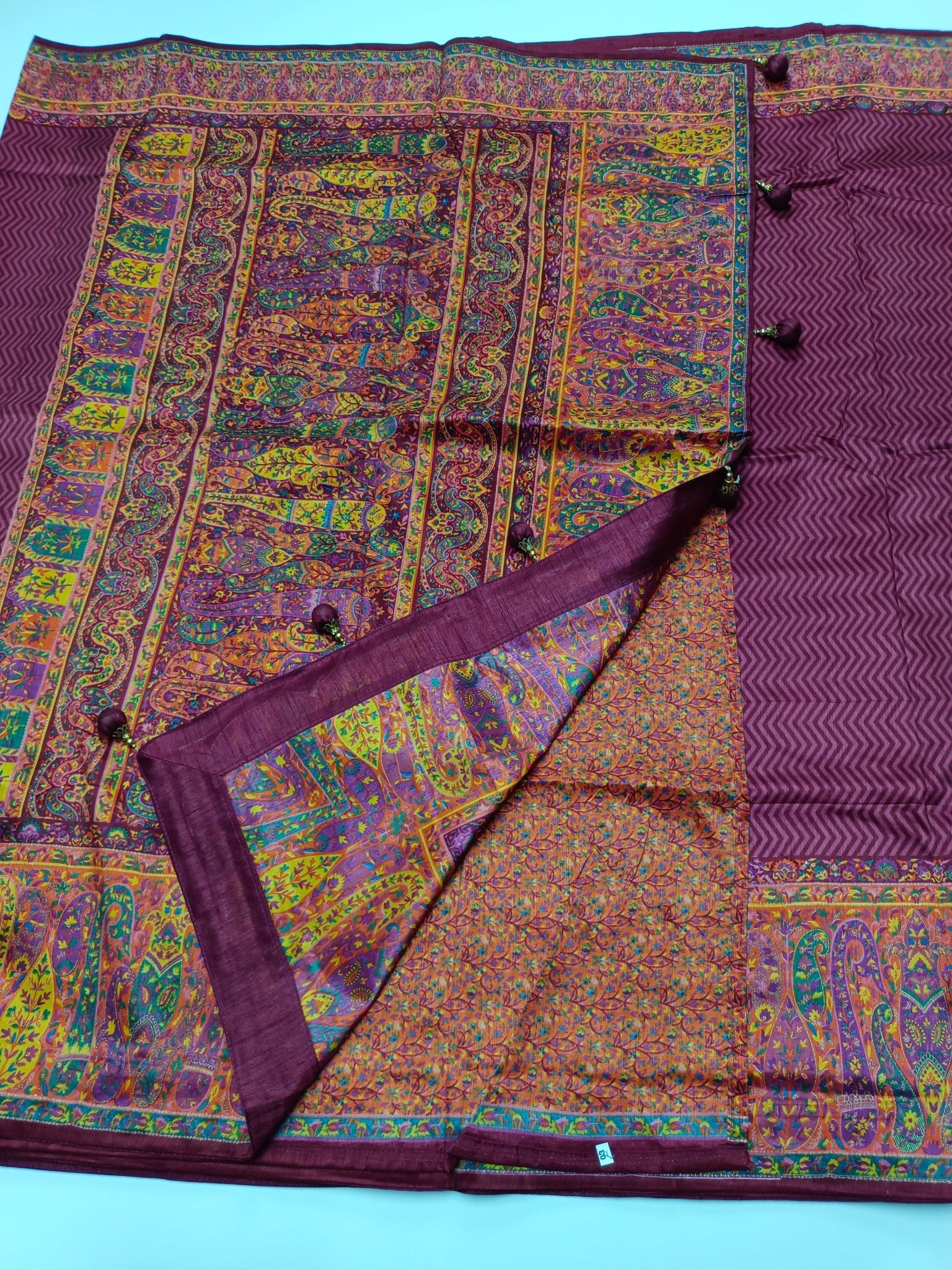 FANCY PATOLA DOLA SILK SAREE (SPECIAL 20% DISCOUNT) - B S CHANNABASAPPA & SONS