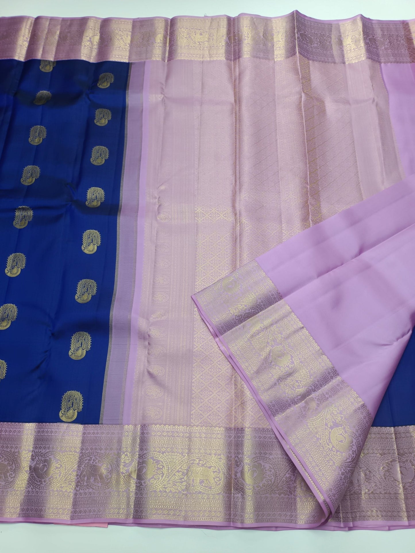 KANCHIPURAM PURE SILK SAREE - B S CHANNABASAPPA & SONS
