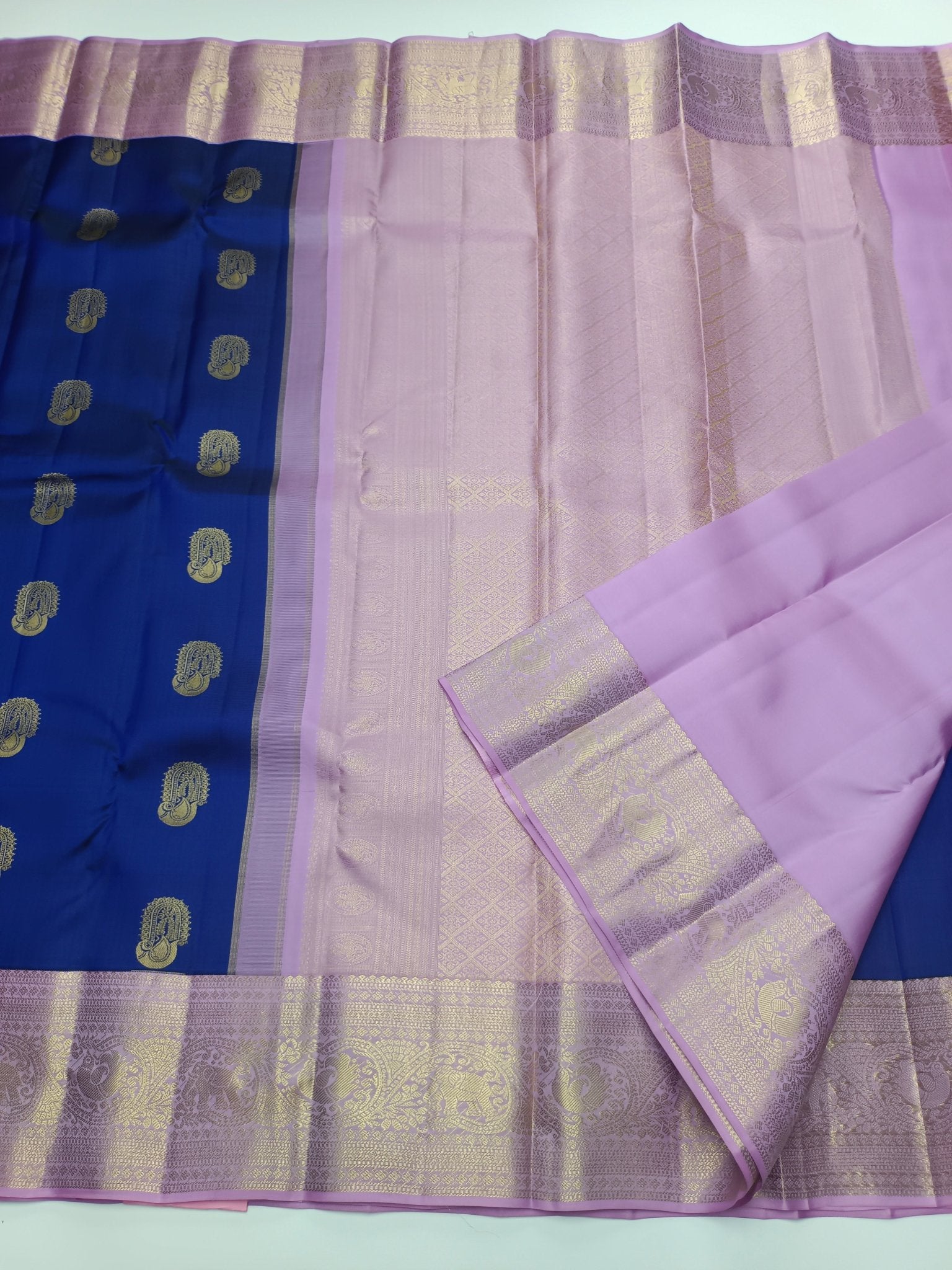 KANCHIPURAM PURE SILK SAREE - B S CHANNABASAPPA & SONS