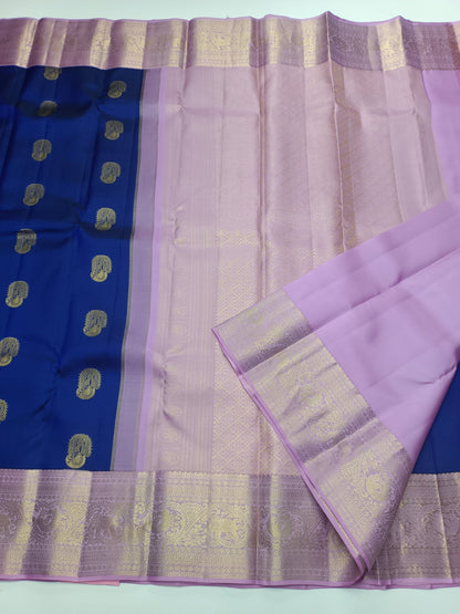 KANCHIPURAM PURE SILK SAREE - B S CHANNABASAPPA & SONS