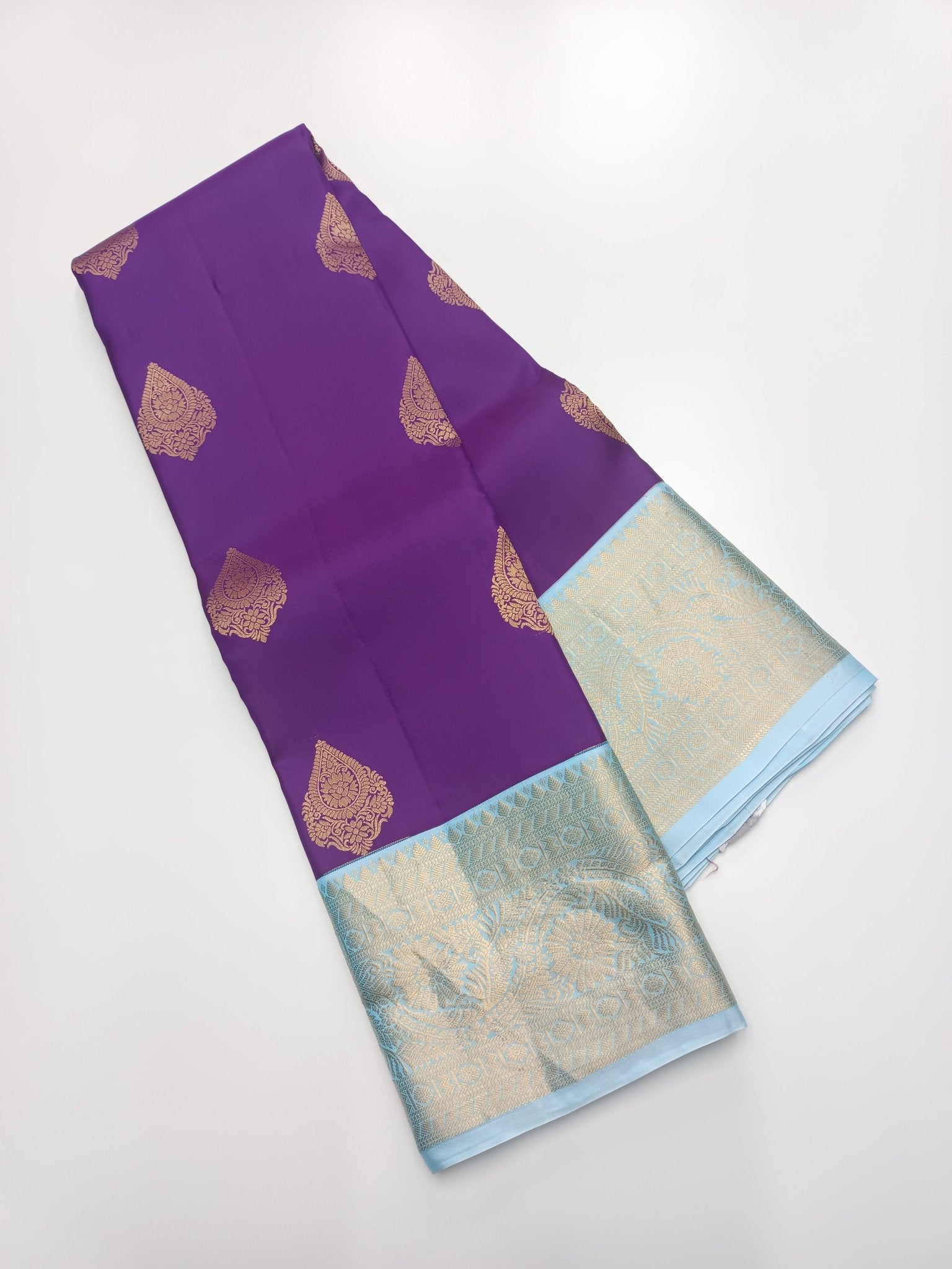 KANCHIPURAM PURE SILK SAREE - B S CHANNABASAPPA & SONS