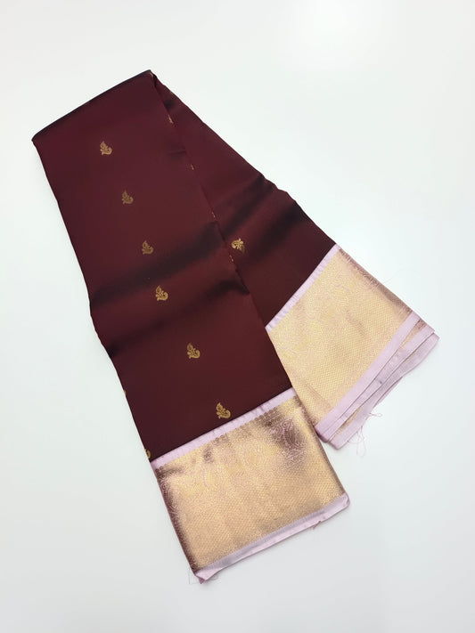 KANCHIPURAM SEMI SILK SAREE - B S CHANNABASAPPA & SONS