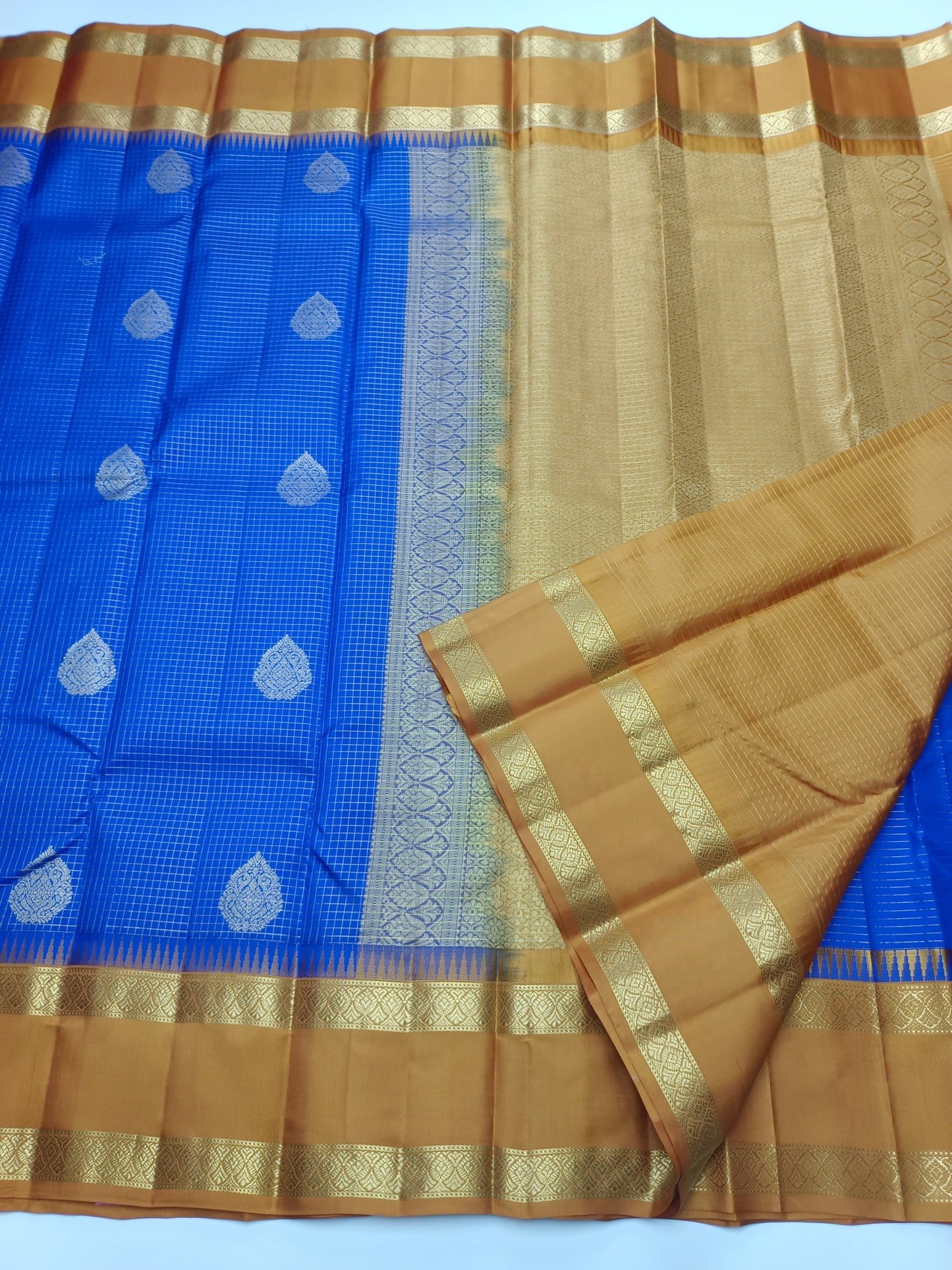 KANCHIPURAM PURE SILK SAREE - B S CHANNABASAPPA & SONS