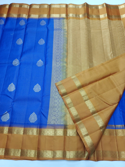 KANCHIPURAM PURE SILK SAREE - B S CHANNABASAPPA & SONS