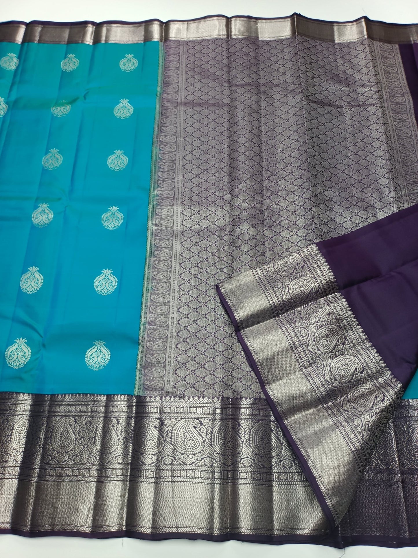 KANCHIPURAM PURE SILK SAREE - B S CHANNABASAPPA & SONS