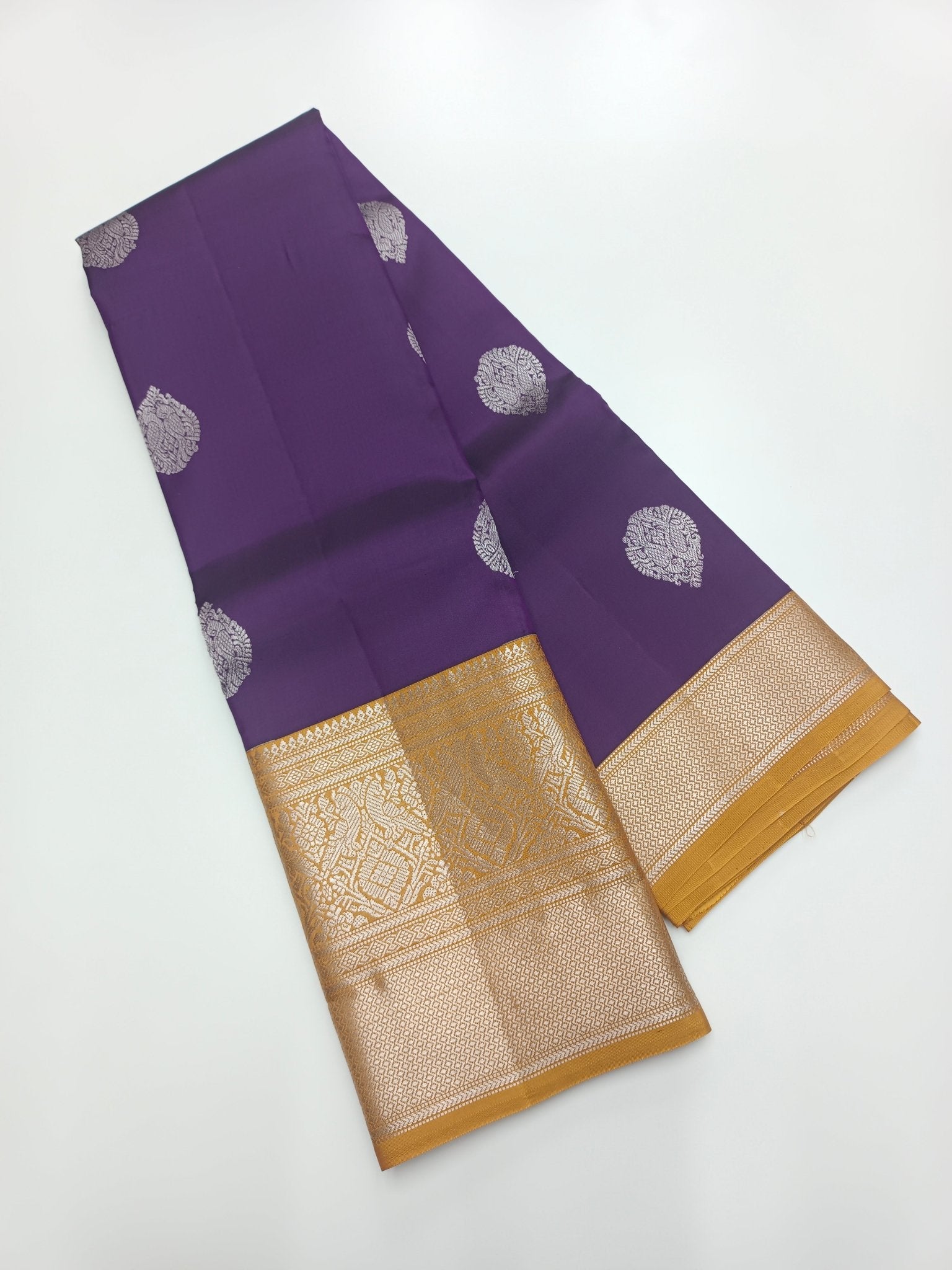 KANCHIPURAM PURE SILK SAREE - B S CHANNABASAPPA & SONS