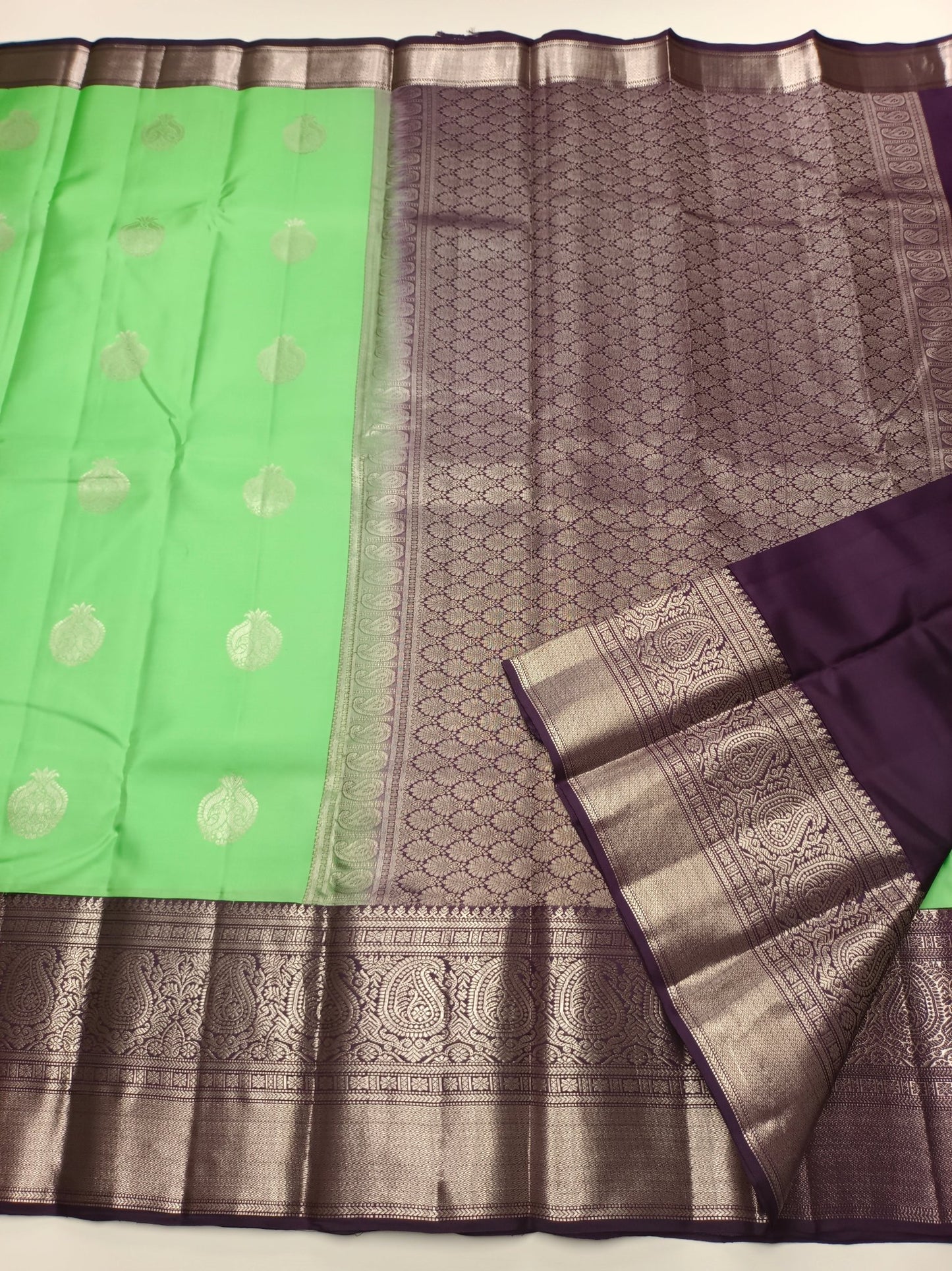 KANCHIPURAM PURE SILK SAREE - B S CHANNABASAPPA & SONS
