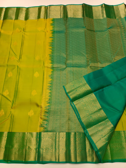 KANCHIPURAM PURE SILK SAREE - B S CHANNABASAPPA & SONS