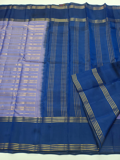 KANCHIPURAM SEMI SILK SAREE - B S CHANNABASAPPA & SONS