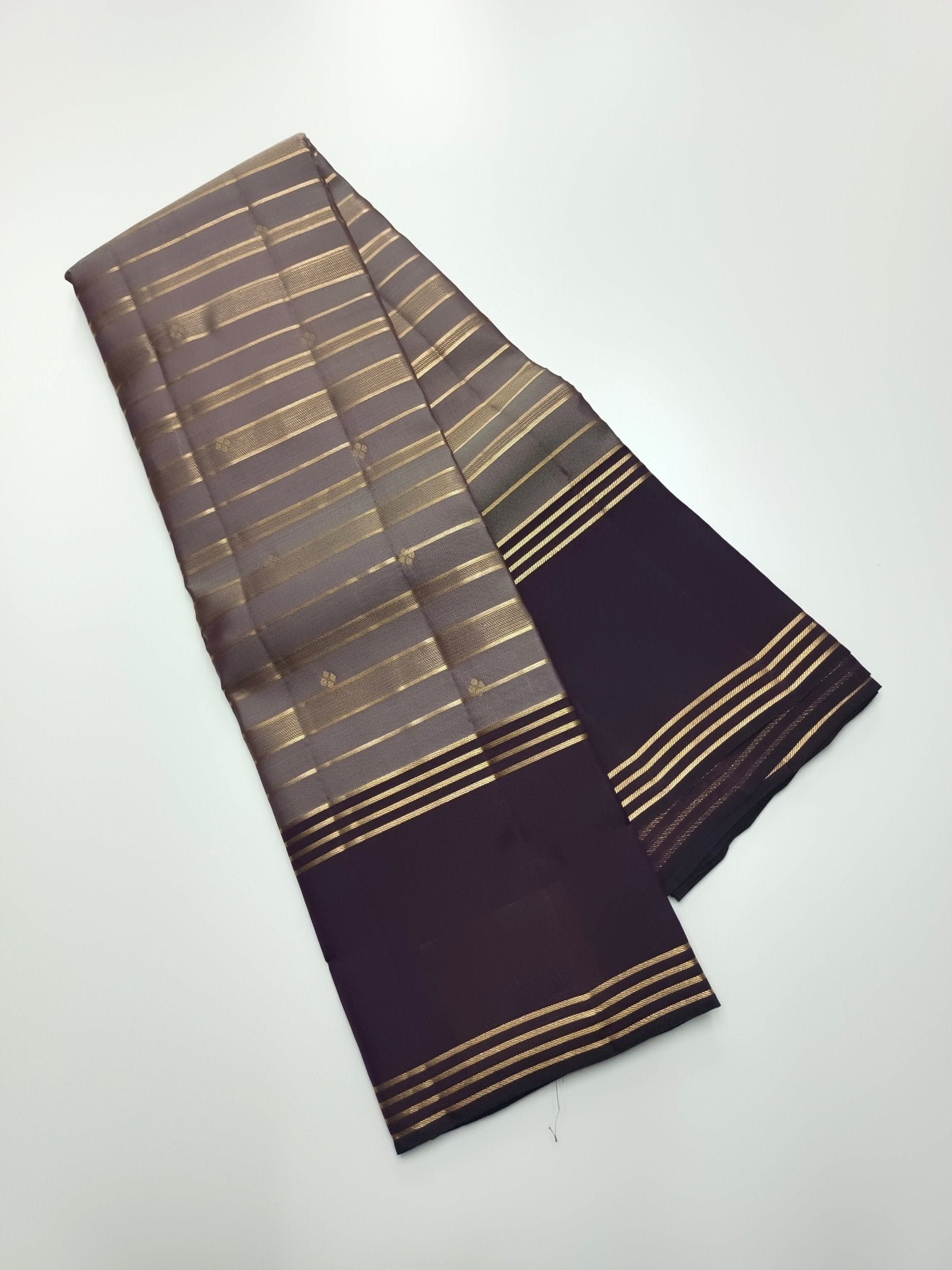 KANCHIPURAM SEMI SILK SAREE - B S CHANNABASAPPA & SONS