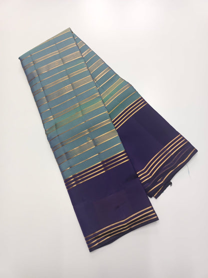 KANCHIPURAM SEMI SILK SAREE - B S CHANNABASAPPA & SONS