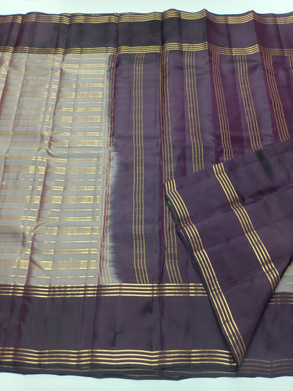 KANCHIPURAM SEMI SILK SAREE - B S CHANNABASAPPA & SONS