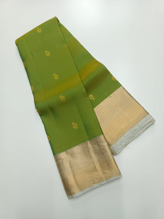 KANCHIPURAM SEMI SILK SAREE - B S CHANNABASAPPA & SONS