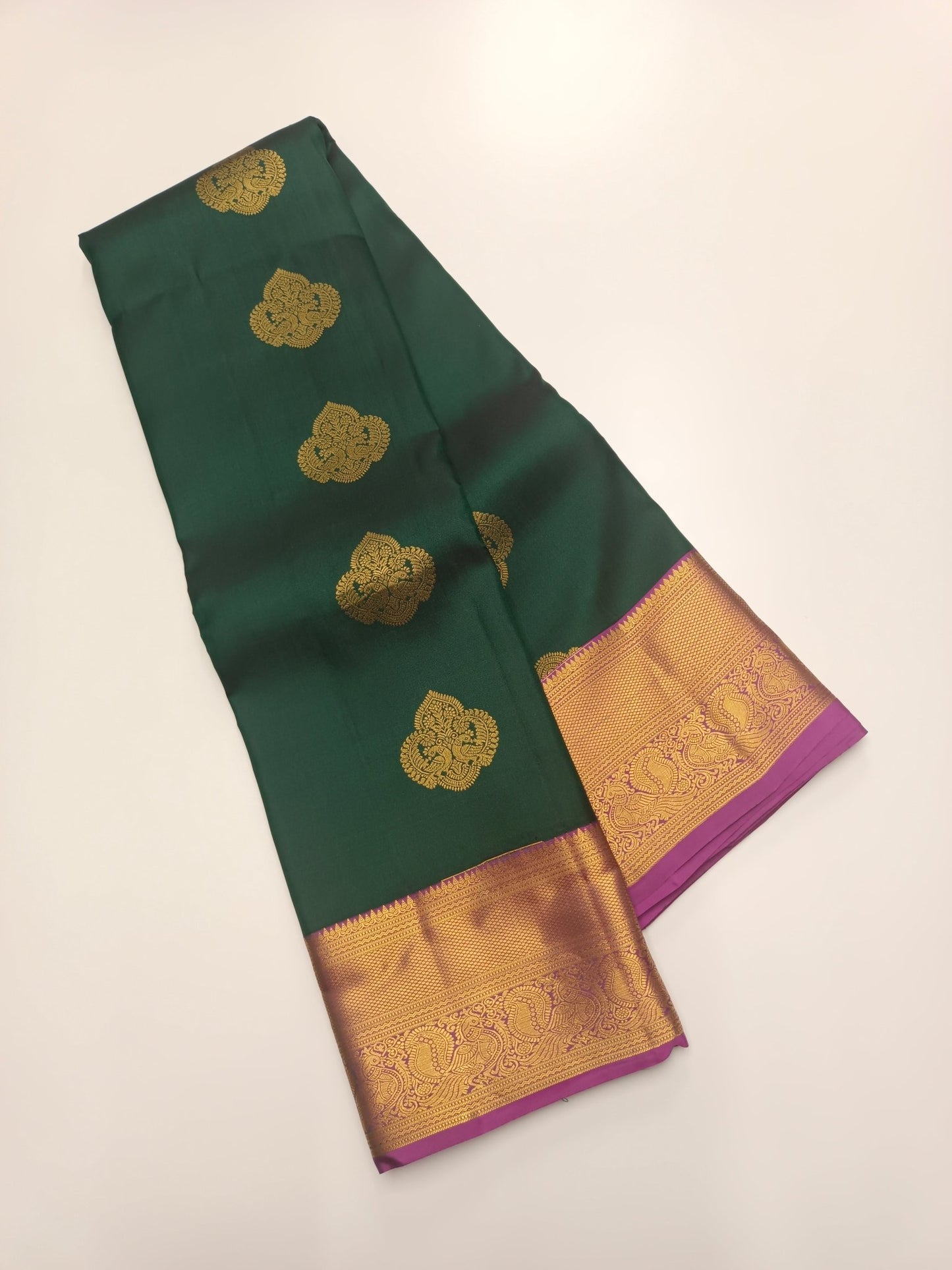 KANCHIPURAM PURE SILK SAREE - B S CHANNABASAPPA & SONS