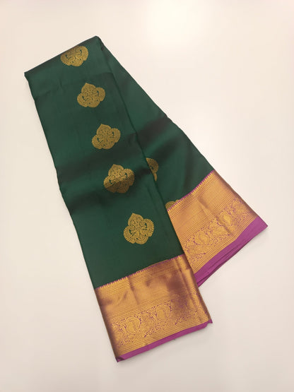 KANCHIPURAM PURE SILK SAREE - B S CHANNABASAPPA & SONS