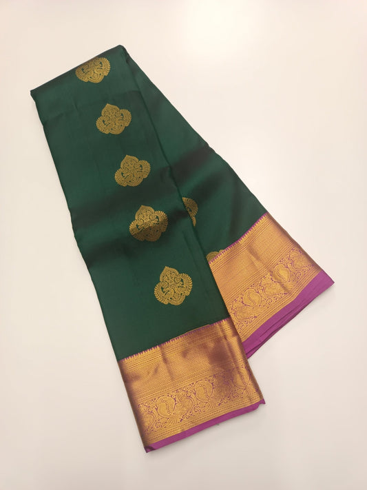KANCHIPURAM PURE SILK SAREE - B S CHANNABASAPPA & SONS