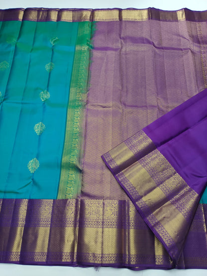 KANCHIPURAM PURE SILK SAREE - B S CHANNABASAPPA & SONS