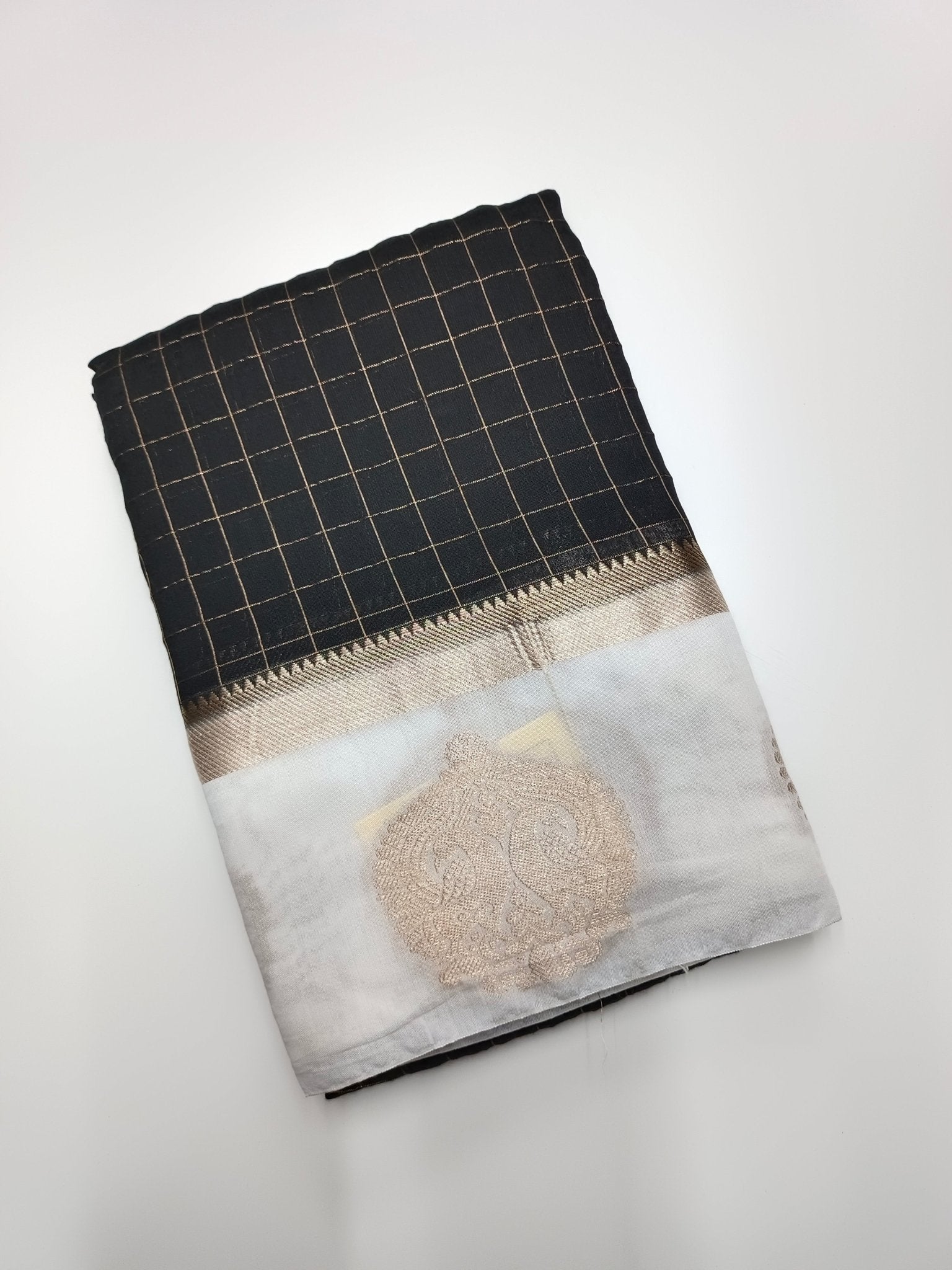 FANCY CHANDERI SAREE - B S CHANNABASAPPA & SONS