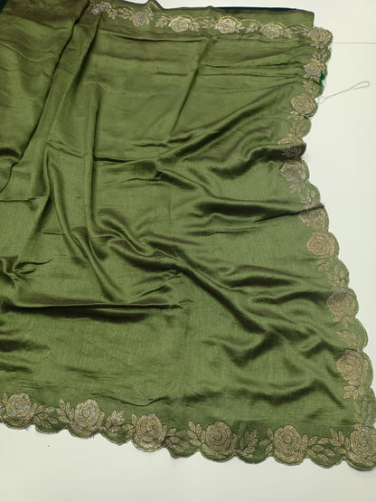 FANCY WORK SAREE - B S CHANNABASAPPA & SONS